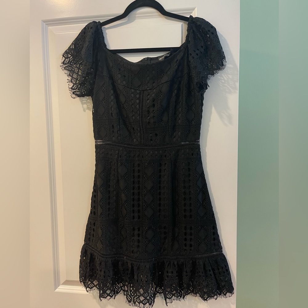 Pretty Little Things Black Mini Dress